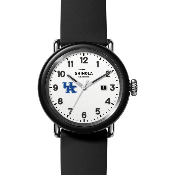 University of Kentucky Shinola Watch, The Detrola 43mm White Dial at M.LaHart &amp; Co. Shot #2