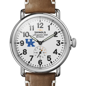 University of Kentucky Shinola Watch, The Runwell 41mm White Dial Shot #1