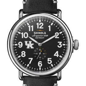 University of Kentucky Shinola Watch, The Runwell 47mm Black Dial Shot #1
