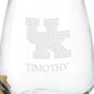 University of Kentucky Stemless Wine Glasses - Set of 4 Shot #3