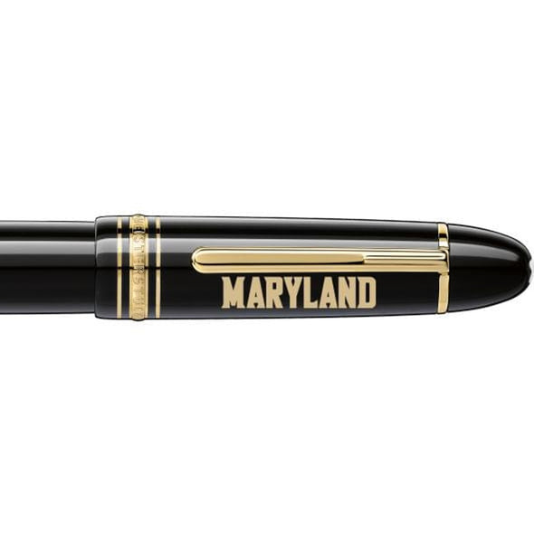University of Maryland Montblanc Meisterstück 149 Fountain Pen in Gold Shot #2