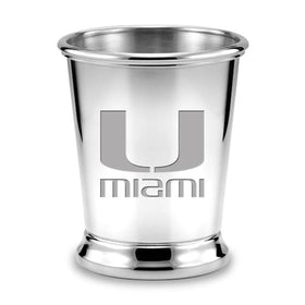 University of Miami Pewter Julep Cup Shot #1