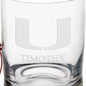 University of Miami Tumbler Glasses - Set of 4 Shot #3