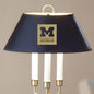 University of Michigan Lamp in Brass & Marble Shot #2