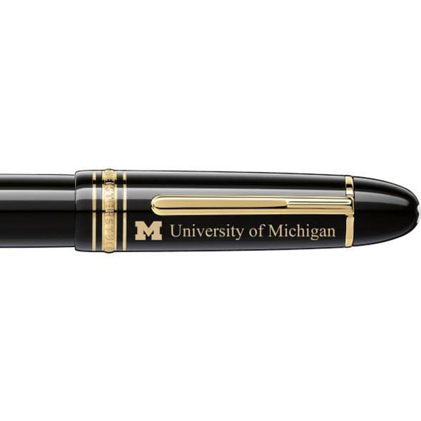University of Michigan Montblanc Meisterstück 149 Fountain Pen in Gold Shot #2