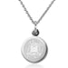 University of North Carolina Necklace with Charm in Sterling Silver