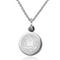 University of North Carolina Necklace with Charm in Sterling Silver Shot #1