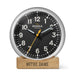 University of Notre Dame Shinola Desk Clock, The Runwell with Black Dial at M.LaHart & Co.