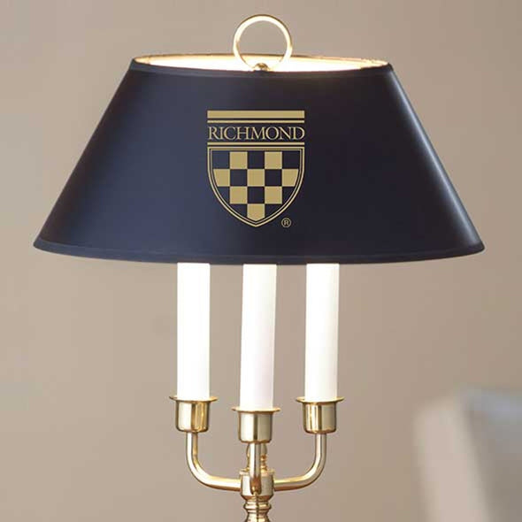 University of Richmond Lamp in Brass &amp; Marble Shot #2