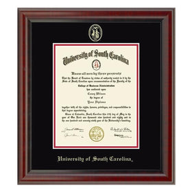 University of South Carolina Diploma Frame, the Fidelitas Shot #1