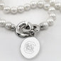 University of South Carolina Pearl Necklace with Sterling Silver Charm Shot #2