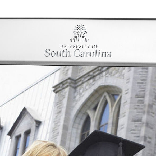 University of South Carolina Polished Pewter 8x10 Picture Frame Shot #2