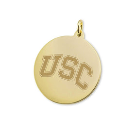 University of Southern California 18K Gold Charm Shot #1