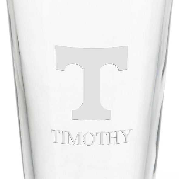 University of Tennessee 16 oz Pint Glass- Set of 4 Shot #3