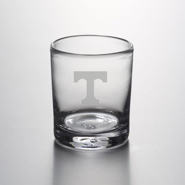 University of Tennessee Double Old Fashioned Glass by Simon Pearce Shot #1