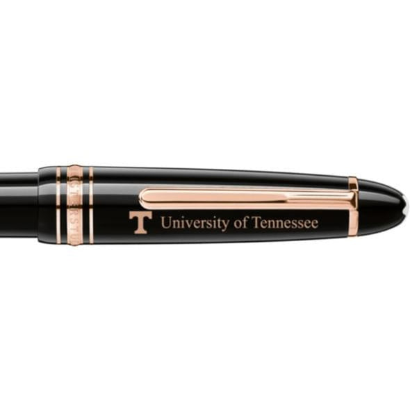 University of Tennessee Montblanc Meisterstück LeGrand Ballpoint Pen in Red Gold Shot #2