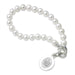 University of Tennessee Pearl Bracelet with Sterling Silver Charm