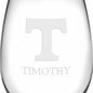 University of Tennessee Stemless Wine Glasses Made in the USA - Set of 2 Shot #3