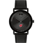 University of Wisconsin Men's Movado BOLD with Black Leather Strap Shot #2