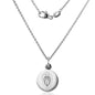 University of Wisconsin Necklace with Charm in Sterling Silver Shot #2