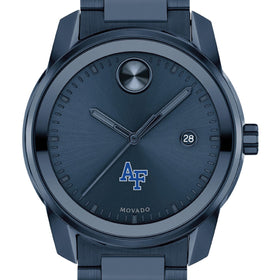 US Air Force Academy Men&#39;s Movado BOLD Blue Ion with Date Window Shot #1