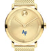 US Air Force Academy Men's Movado BOLD Gold with Mesh Bracelet