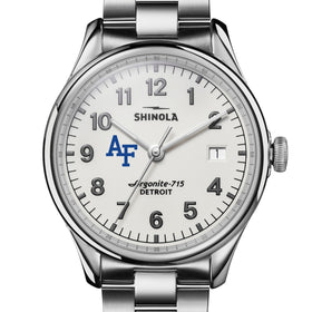 US Air Force Academy Shinola Watch, The Vinton 38 mm Alabaster Dial at M.LaHart &amp; Co. Shot #1