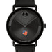 US Coast Guard Academy Men's Movado BOLD with Black Leather Strap