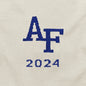 USAFA Class of 2024 Ivory and Royal Blue Sweater by M.LaHart Shot #2