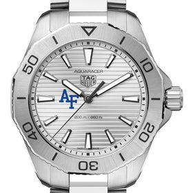 USAFA Men&#39;s TAG Heuer Steel Aquaracer with Silver Dial Shot #1
