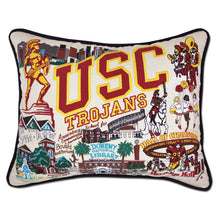 USC Embroidered Pillow Shot #1