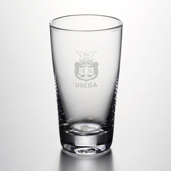 USCGA Ascutney Pint Glass by Simon Pearce Shot #1