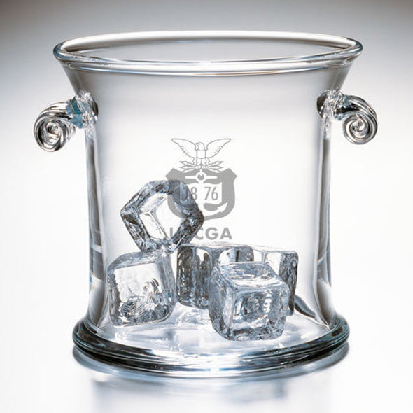 USCGA Glass Ice Bucket by Simon Pearce Shot #2