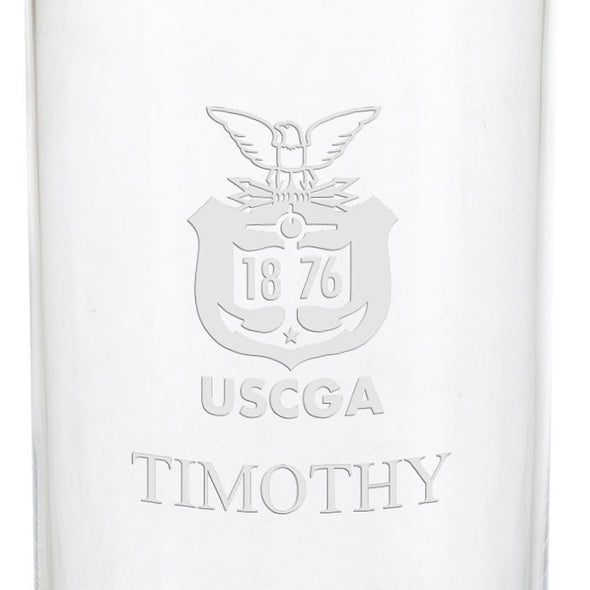 USCGA Iced Beverage Glasses - Set of 2 Shot #3
