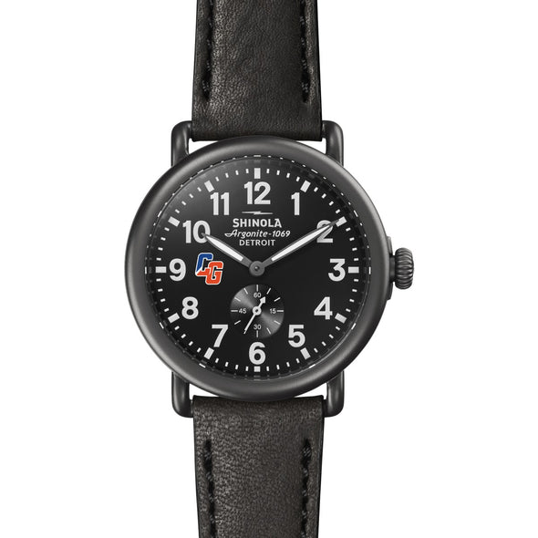USCGA Shinola Watch, The Runwell 41mm Black Dial Shot #2