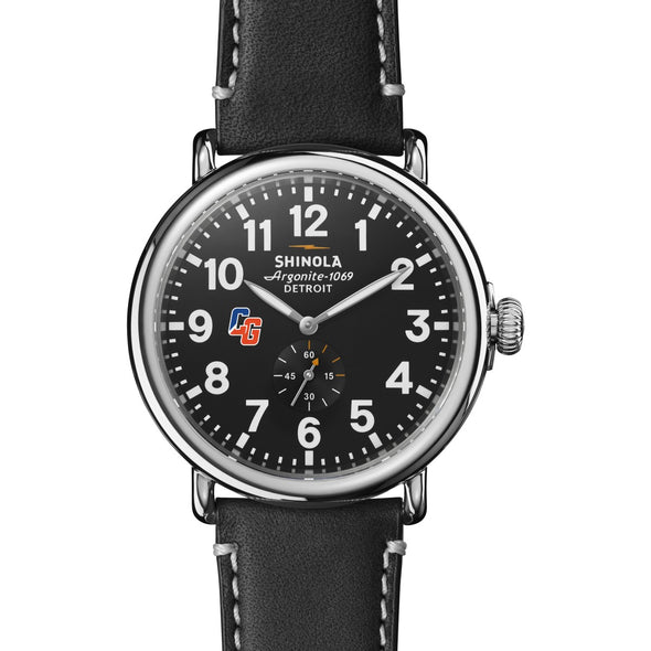 USCGA Shinola Watch, The Runwell 47mm Black Dial Shot #2