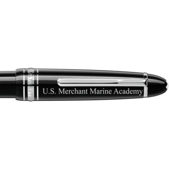 USMMA Montblanc Meisterstück LeGrand Ballpoint Pen in Platinum Shot #2