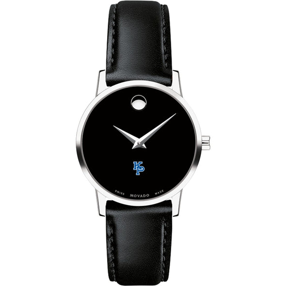 USMMA Women&#39;s Movado Museum with Leather Strap Shot #2