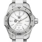 USMMA Women's TAG Heuer Steel Aquaracer with Silver Dial Shot #1