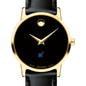 USNA Women's Movado Gold Museum Classic Leather Shot #1
