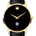 USNI Men's Movado Gold Museum Classic Leather