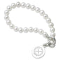 USNI Pearl Bracelet with Sterling Silver Charm Shot #1