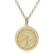 UVA 18K Gold Pendant & Chain