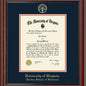 UVA Darden Diploma Frame, the Fidelitas Shot #2