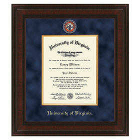 UVA Excelsior Diploma Frame Shot #1