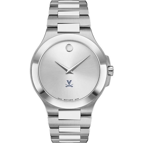 UVA Men&#39;s Movado Collection Stainless Steel Watch with Silver Dial Shot #2