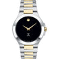 UVA Men's Movado Collection Two-Tone Watch with Black Dial Shot #2