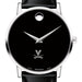 UVA Men's Movado Museum with Leather Strap