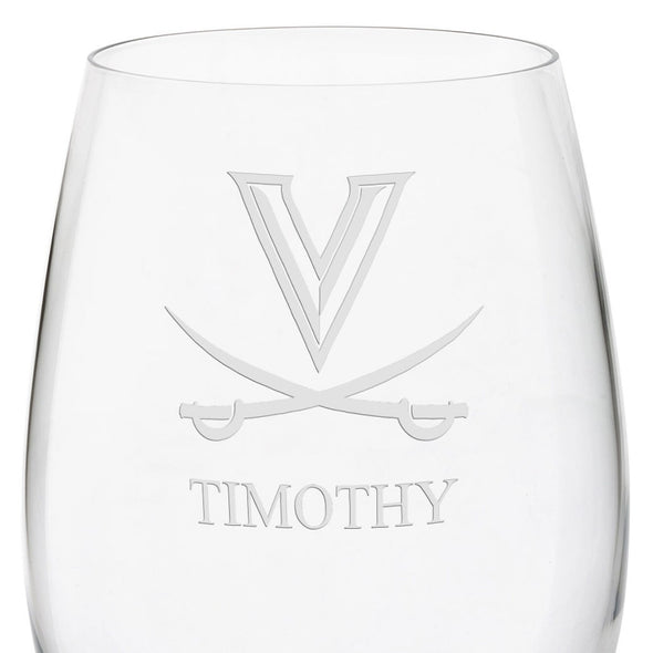 UVA Red Wine Glasses - Set of 4 Shot #3