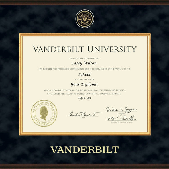 Vanderbilt Diploma Frame - Excelsior Shot #2